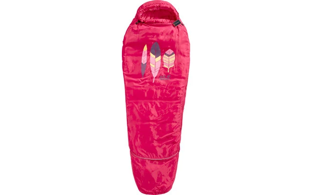 Jack Wolfskin Grow Up Kids Brilliant Blue Kinderschlafsack Blau 3 Jack Wolfskin Grow Up Kids Brilliant Blue Kinderschlafsack Blau