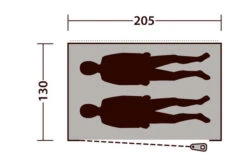 Outwell Freistehendes Innenzelt Blau 13 Outwell Freistehendes Innenzelt Blau -Outwell Verkaufsgeschäft 439200 3116115