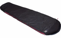 High Peak Nanuk Fleece Inlett Für Mumienschlafsack 220 X 80 Cm Schwarz