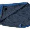 High Peak Easy Travel Trapez Mumienschlafsack Mit Kapuze Blau/dunkelblau