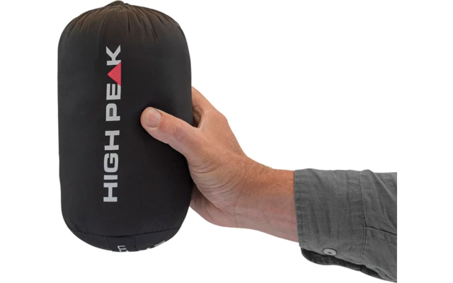 High Peak Ultra Pak 500 Ultra Leichtgewicht Mumienschlafsack 205 X 75 Cm Grün/rot 5 High Peak Ultra Pak 500 Ultra Leichtgewicht Mumienschlafsack 205 X 75 Cm Grün/rot – Bild 3